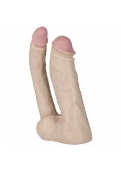 Vac-U-Lock Natural Double Penetrator