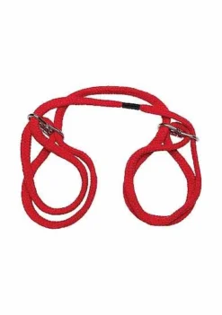 100% Cotton Wrist Or Ankle Cotton Cuffs – Red