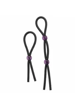 Silicone Cock Ties – Black
