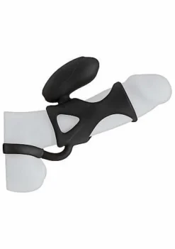 KINK – Caged – Silicone Cock Cage – Vibrating – Black