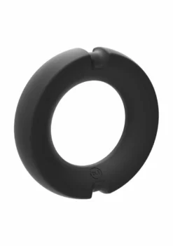 HYBRID Silicone Covered Metal Cock Ring – 35mm