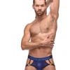 Diamond Mesh – Jock Ring – Navy – S/M