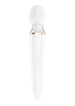 Satisfyer Double Wand-er Wand Vibrator – White