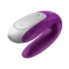 Satisfyer Double Fun Partner Vibrator – Violet