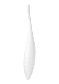 Satisfyer Twirling Joy Tip Vibrator – White
