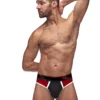 Retro Sport – Panel Thong – Black – S/M