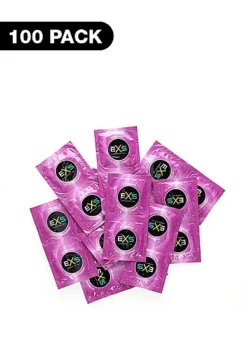 Exs Extra Safe Condoms – 100 Pack