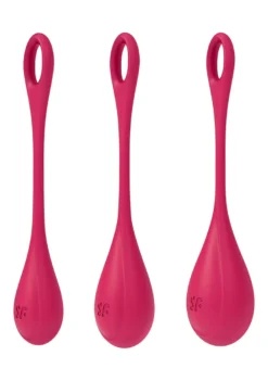 Satisfyer Yoni Power 1 – Balls Training Set – Red