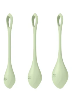 Satisfyer Yoni Power 2 – Balls Training Set – Light Green