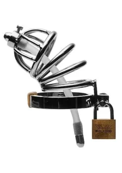 Master Series – Stainless Steel Chastity Cage