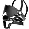 Strict – Eye Mask Harness With Ball Gag