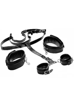 Strict – Thigh Sling With Wrist Cuffs