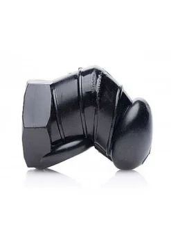 Master Series – Black Restricted Chastity Cage With Nubs