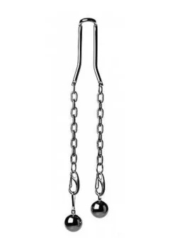 Heavy Hitch Ball Stretcher Hook With Weights – Silver