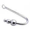 Beaded Anal Hook – Silver