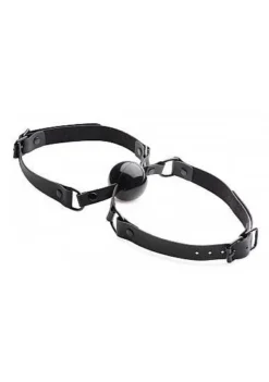 Master Series – Doppelganger Silicone Double Mouth Gag – Bla