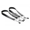 Spread Labia Spreader Straps With Clamps – Black