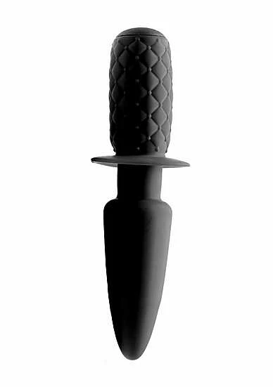 The Plug 10x Silicone Vibrating Thruster – Black 1 The Plug 10x Silicone Vibrating Thruster – Black