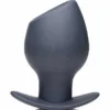 Ass Goblet Silicone Hollow Anal Plug-Small