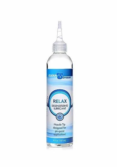 Relax Desensitizing Lubricant With Nozzle Tip – 8oz 1 Relax Desensitizing Lubricant With Nozzle Tip – 8oz