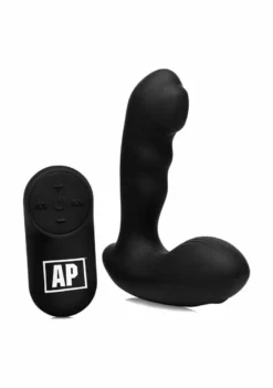 7X P-MILKER Silicone Pspot Stimulator – Black