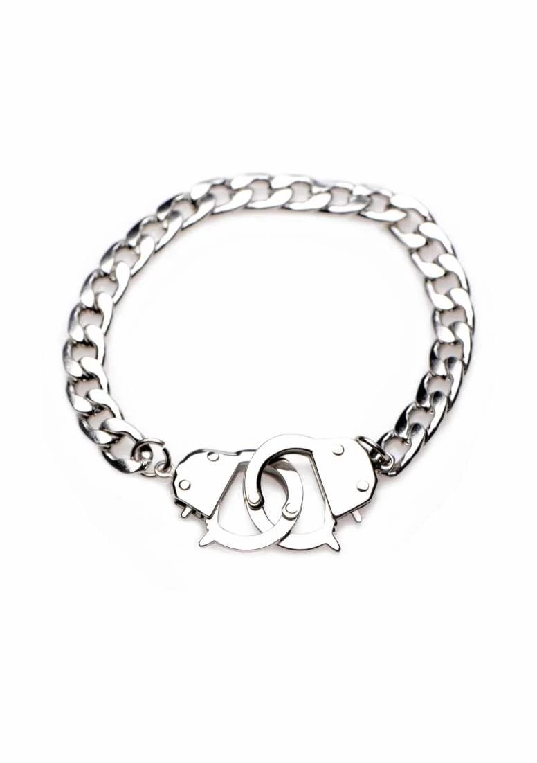Cuff Him Handcuff Bracelet – Silver 1 Cuff Him Handcuff Bracelet – Silver