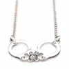 Cuff Her Handcuff Necklace – Silver