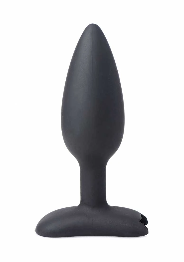 Bum Shock E-Stim Silicone Anal Plug – Black 1 Bum Shock E-Stim Silicone Anal Plug – Black