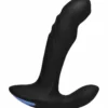 17X P-TRIGASM 3-in-1 Silicone Prostate Stimulator – Black