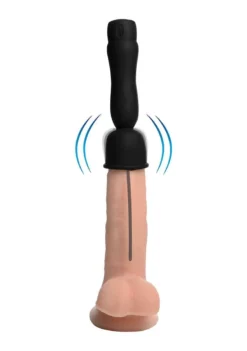 16X Penis Head Teaser With Urethral Sound – Black