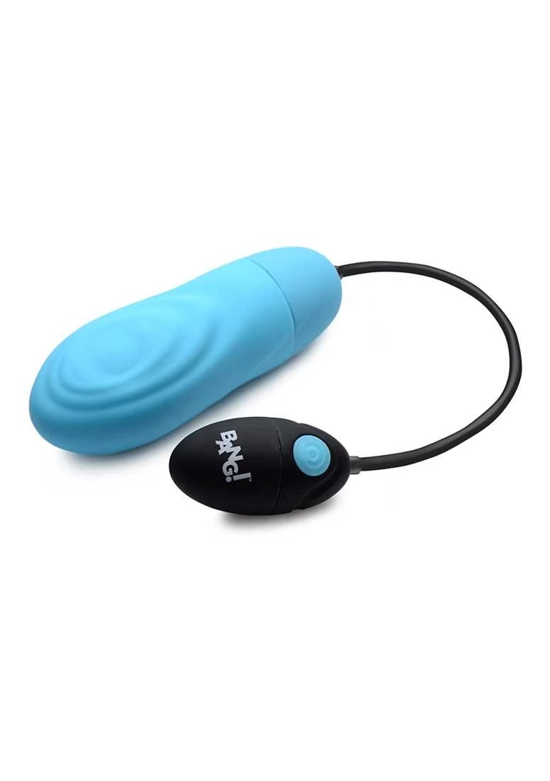 7X Pulsing Rechargeable Silicone Bullet – Blue 1 7X Pulsing Rechargeable Silicone Bullet – Blue