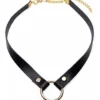 Posh Pet Gold Ring Slim Choker