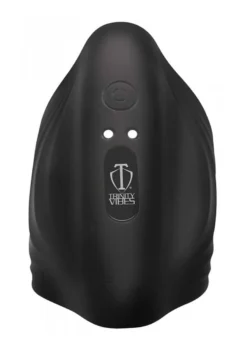 10X Pleasure Stroke Vibrating Silicone Penis Sleeve