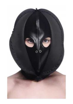 Zip Front Bondage Hood