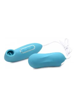 Entwined 3X Thumping Egg & Licking Clit Stimulator