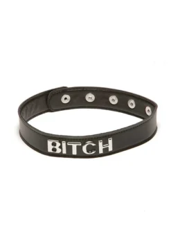 X-Play “bitch” Collar – Black