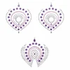 Flamboyant – Rhinestone Body Decoration – Violet And Pink
