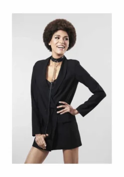 MAZE – Wide Choker – Black – OS