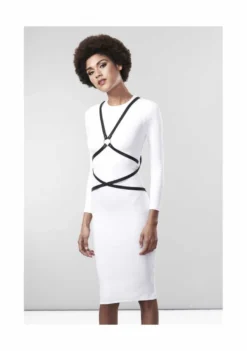 MAZE – Multi-Way Body Harness -Black – OS