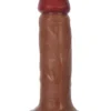 6 Inch Bareskin Dildo – Dark