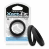 #15 Xact-Fit Cockring 2-Pack – Black