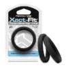 #17 Xact-Fit Cockring 2-Pack – Black