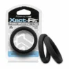 #19 Xact-Fit Cockring 2-Pack – Black