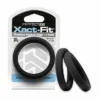 #22 Xact-Fit Cockring 2-Pack – Black