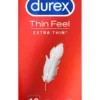 Durex Thin Feel Extra Thin – 10 Condoms
