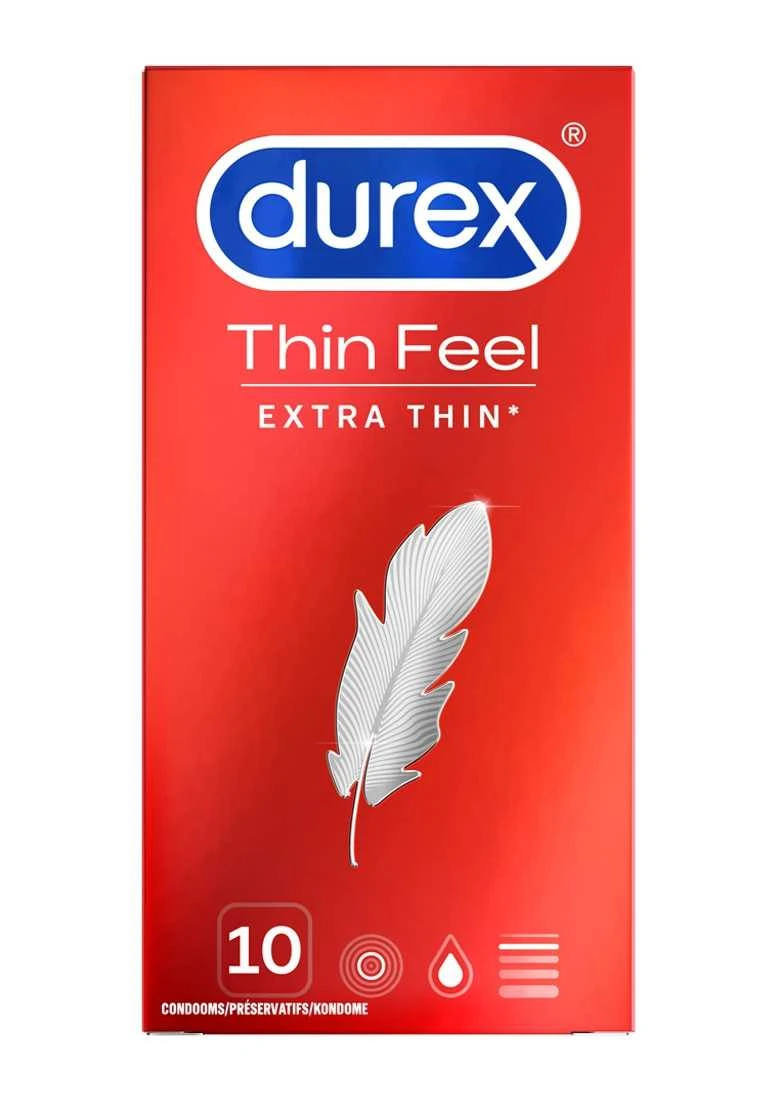 Durex Thin Feel Extra Thin – 10 Condoms 1 Durex Thin Feel Extra Thin – 10 Condoms