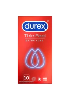 Durex Thin Feel Extra Lube – 10 Condoms