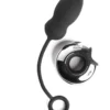 Relentless Vibrations Remote Control Egg – Black/Silver —