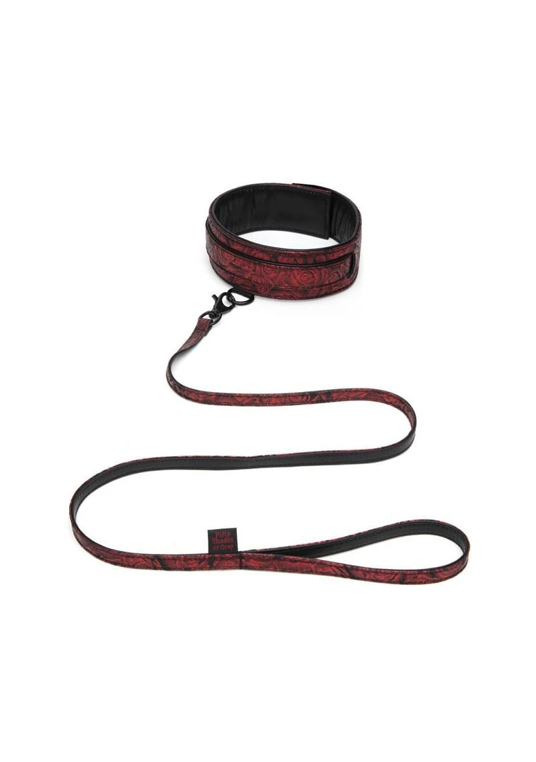 Sweet Anticipation Collar & Lead – Red 1 Sweet Anticipation Collar & Lead – Red