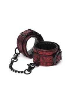 Sweet Anticipation Wrist Cuffs – Red